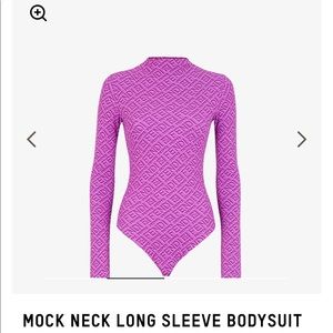 Fendi x skims long sleeve bodysuit. NWT.